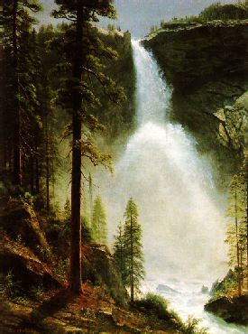 Albert Bierstadt Nevada Falls